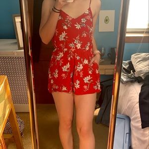 Floral romper